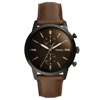 Obrázek Fossil 44MM Townsman Hodinky se stopkami, Muži, Velikost: One Size, Braun