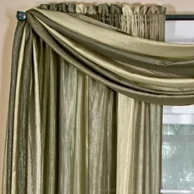 Obrázek Achim Home Furnishings Vorhang Weicher Fensterschal, Polyester, Schokolade, 50x144
