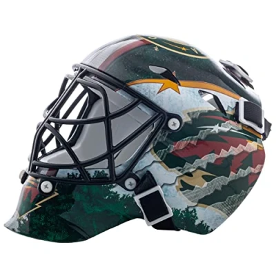 Obrázek Franklin Sports Sběratelské zboží Hokejová helma Mini, design: Logo týmu NHL, unisex, 7784F27, Colorado Avalanche, jednotná velikost