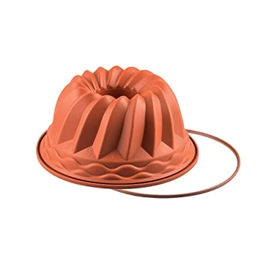 Obrázek Silikomart 193228 Backform Gugelhupf, inkl. Safe Ring, Terracotta