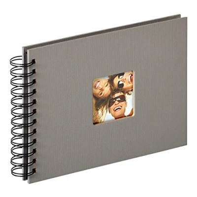Obrázek Spirálové album Fun od Walther Design, Šedá, 23 x 17 cm