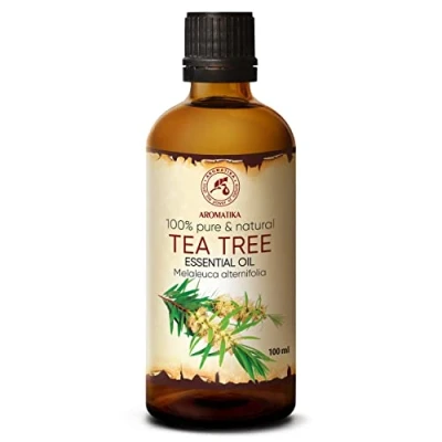 Obrázek Olej z čajovníku 100 ml Melaleuca Alternifolia Austrálie Čistý éterický Tea Tree pro krásu uvolnění Masáž Difuzér vonná lampa pokojová vůně Kosmetika