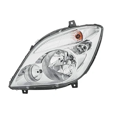 Obrázek HELLA 1EB 247 012 011 halogen/FF světlomet pro mj. Mercedes Benz Sprinter 3,5 T Box (906) ECE/CCC pravostranný provoz levý
