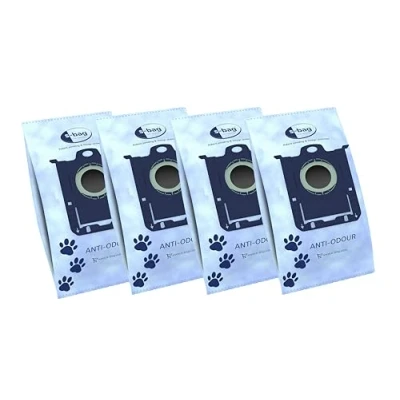 Obrázek AEG GR203S s bag sáček do vysavače Anti Odour, vhodný pro VX4, VX6, VX7, VX8, AB61 (sáčky majitele domácích zvířat, protizápachové, neutralizuje pachy, čistý vzduch, hygienický