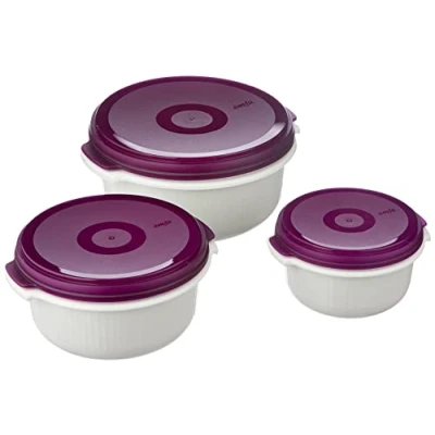 Obrázek Emsa 450051200 hrnec s víkem do mikrovlnné trouby, 0,5 litrů, plast
