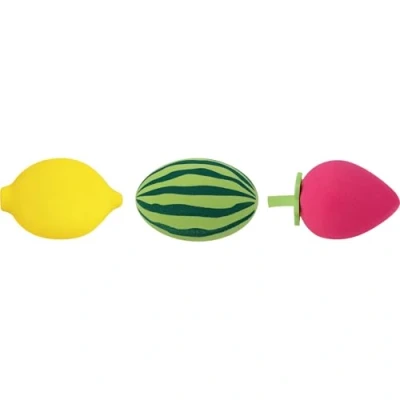 Obrázek essence JUICY BOMB PARTY makeup sponges, č. 01, veganské, nanočástice, 1 balení (3 ks)