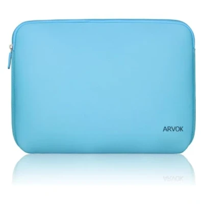 Obrázek Arvok taška na notebook, laptop, vodotěsné, neoprénové pouzdro netbook, ultrabook, obal notebook pro značky Acer/Asus/Dell/Fujitsu/Lenovo/HP/Samsung/Sony/Toshiba, 39,62 cm (15,6&quot;), Baby modrá