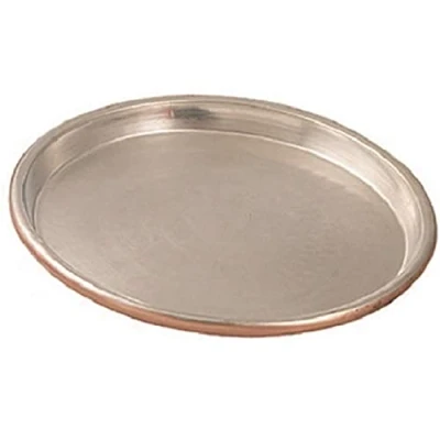 Obrázek Vigor Blinky 94080 36 plochá kulatá pánev z pozinkované mědi, výška okraje 3 cm, průměr cm