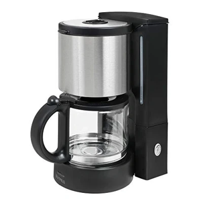 Obrázek Gutfels Kávovar KA 8101 swi 1080 wattů kapacita 10 šálků automatické vypnutí zastavení odkapávání indikátor hladiny vody černá ušlechtilá ocel káva