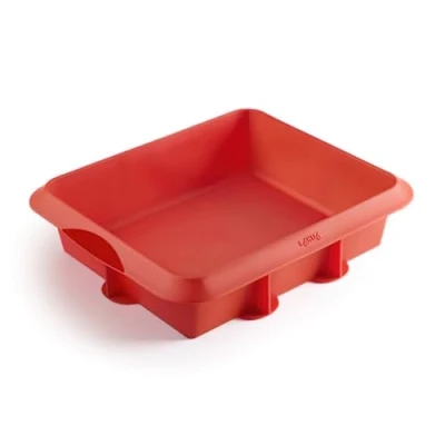 Obrázek Lékué Forma na lasagne, silikon, červená, standardní