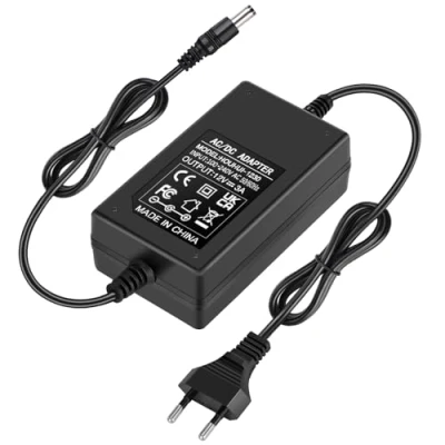 Obrázek HOUHUI 12V 3A napájecí adaptér, síťový adaptér transformátor, AC 100 240V 50/60hz do DC 12 V 3 Amp 36 W napájení pro LED pásky, fotoaparát, LCD monitor, zásuvkový konektor 5,5 * 2,5/2,1