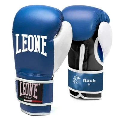 Obrázek LEONE 1947, Flash boxerské rukavice, unisex pro dospělé, modré, 10 M, GN083
