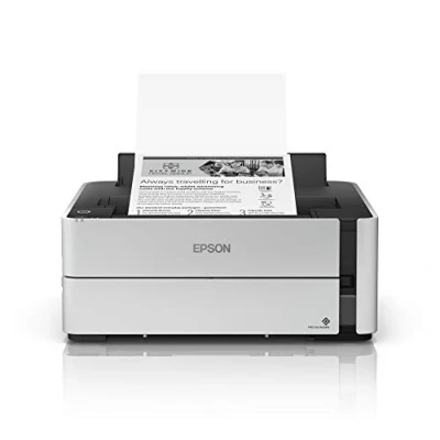 Obrázek Epson EcoTank ET M1170 doplňovací černobílá tiskárna (Singlefunction, DIN A4, Duplex, Wi Fi, USB 2.0) velká inkoustová nádoba, vysoký dosah, nízké náklady na stranu, 5 kg