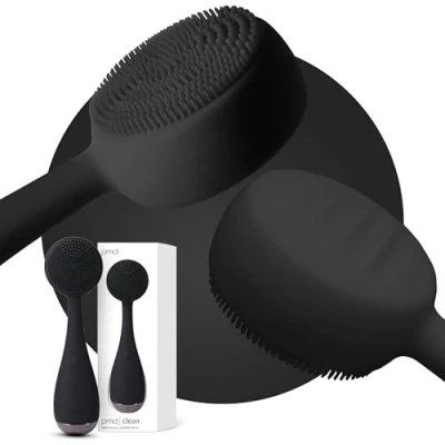 Obrázek PMD Clean Smart čisticí přístroj na obličej se silikonovým kartáčem a masážním přístrojem proti stárnutí vodotěsný vibrační technologie SonicGlow Lift, Firm, tónování pokožky obličeji