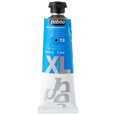 Obrázek Pébéo Feines Öl XL 37 ml Ölgemälde Ideal für Anfänger oder Profis Fine Art Malerei Feine Qualität Ceruleumblau Imitation