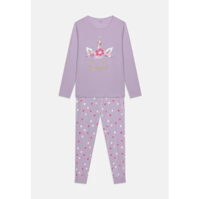 Obrázek NAME IT Dívčí souprava nočního prádla dlouhý rukáv, Pastel Lilac