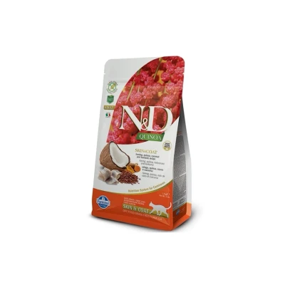Obrázek N&amp;D Grain Free Quinoa Cat Skin &amp; Coat Herring Coconut 5kg
