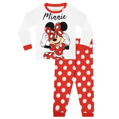 Obrázek Disney Minnie Myš pyžamo Bavlna dívčí dětské dlouhé, vícebarevné
