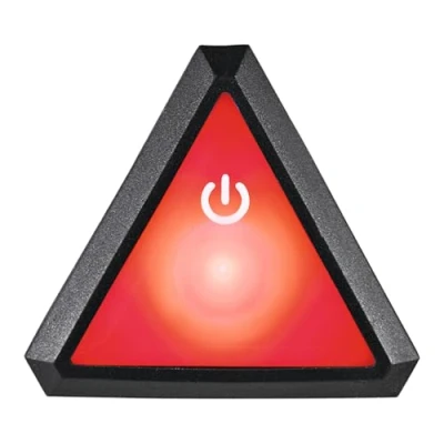Obrázek uvex Unisex dospělí, plug in LED pro quatro/gravel x příslušenství, black red, one size