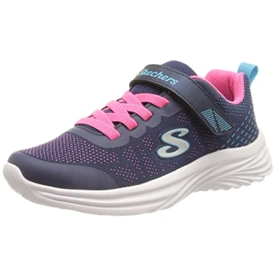 Obrázek Skechers Dreamy Dancer Radiant Rogue Sneaker, Navy Hot Pink Mesh Multi Trim, 37 EU