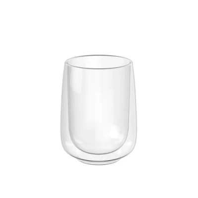 Obrázek Villeroy &amp; Boch Artesano Hot&amp;Cold Beverages šálky na latte macchiato, skleničky 2dílná, dvoustěnné sklenice studené a horké nápoje, 360 ml, borosilikátové sklo, vhodné do myčky nádobí,
