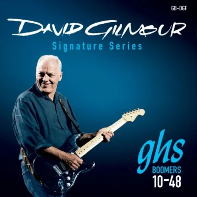 Obrázek GHS David Gilmour Signature Guitar Boomers GB DGF sada strunových řetězů Electric Guitar, .010 .048, for Fender Scale