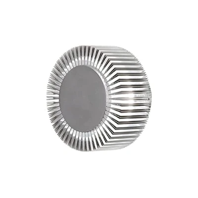 Obrázek Konstsmide Nástěnné svítidlo Monza stříbrné moderní outdoor High Power LED 7932 310, 15 x 10,5 cm, Anotizované