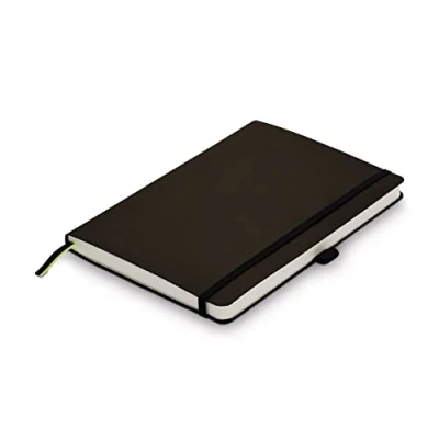 Obrázek lamy Papír Softcover A5 zápisník 810 formát DIN (145 x 210 mm) v umbra s lineaturou, 192 stran a elastickým uzavíracím páskem