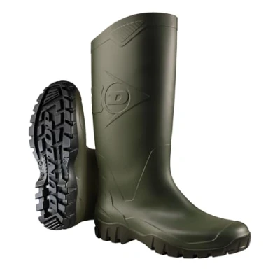 Obrázek Dunlop Unisex Dane gumové holínky pro dospělé, Zelená