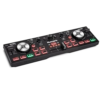 Obrázek Numark DJ2GO2 Touch 2kanálový kompaktní DJ ovladač, pult s mixérem, audio rozhraní a Serato Lite