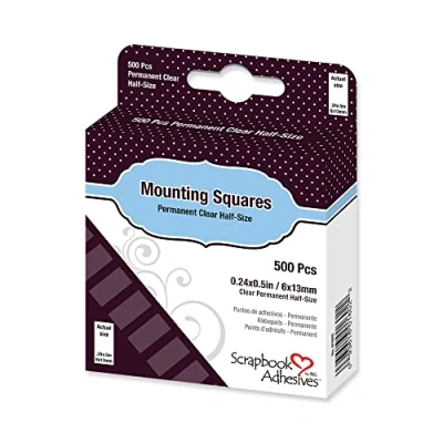 Obrázek Scrapbook Adhesives Montagequadrate, White, 250 Pack,