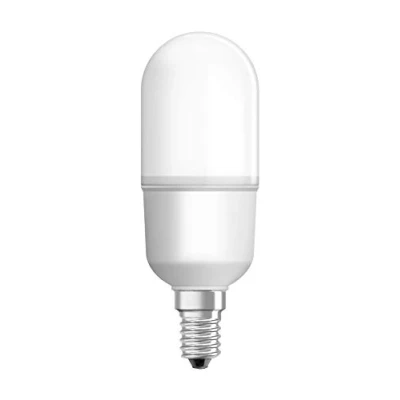 Obrázek OSRAM LED žárovka s paticí E14, teplá bílá (2700 K), tvar tyče, 10 W, náhrada za 75W žárovku, matná, STAR STICK,