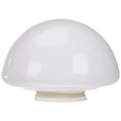 Obrázek Westinghouse Lighting 8704940 stínidlo lampy 6,6 cm z opálového skla, tvar houby, bílé, 17,5 x 12,6