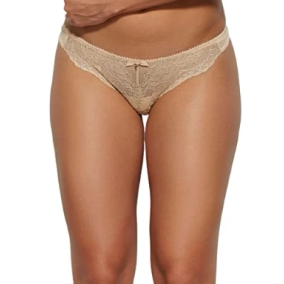 Obrázek Gossard Dámské Superboost Lace Thong tangahschen Nízký m Béžová