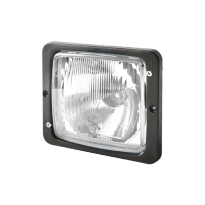 Obrázek HELLA Asymetrický světlomet 24V / 12V referenční číslo: 10 ECE transparentní zástrčka: Plochý konektor pravý/levý 1AA 004 109 031