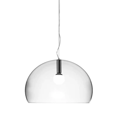 Obrázek Kartell Small Fl/Y, závěsná lampa, čiré sklo