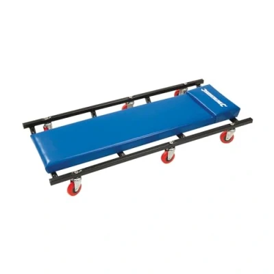 Obrázek Silverline 783171 Dílenská rolovací deska 6 kol, modrá, černá, 915 x 460 mm