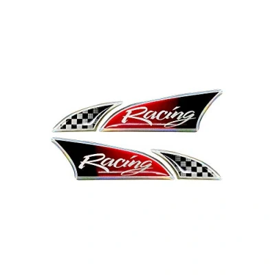 Obrázek Quattroerre 14851 Aufkleber 3D Logosport Racing Paar rechts links