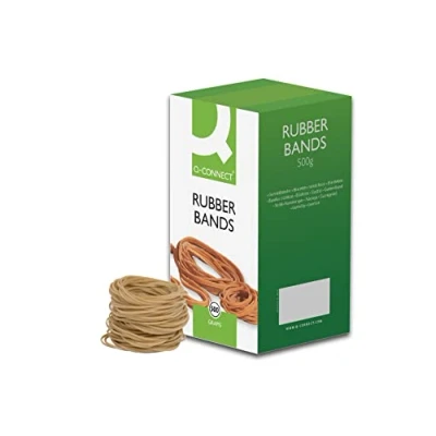 Obrázek Q Connect Gumové pásky, 500 g/m2