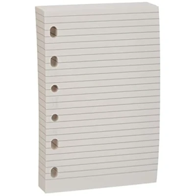 Obrázek Filofax Kapesní poznámkový papír 213047, linkovaný, 100 listů, bílý