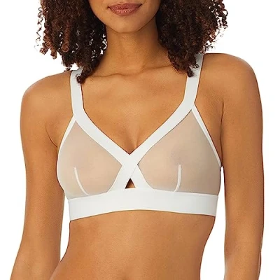 Obrázek DKNY Intimates Bralette Trojúhelníková podprsenka, Ženy, Velikost: XL, White