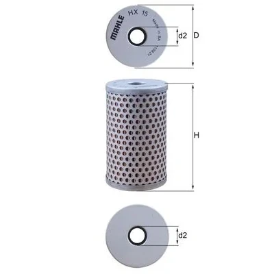 Obrázek Mahle Knecht HX 15 hydraulický filtr, řízení