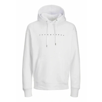 Obrázek Jack &amp; Jones Jjestar Mikina s kapucí, Muži, Velikost: XS, White