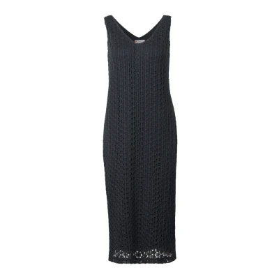 Obrázek STREET ONE Damen 1408787 Spitzenkleid, Deepwater Blue, 44