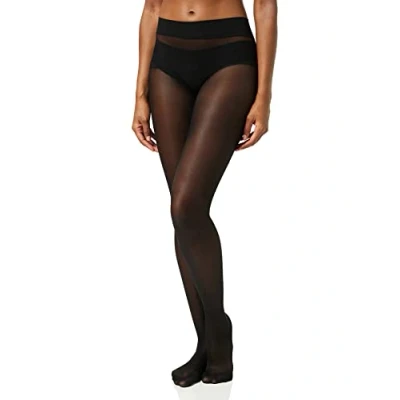 Obrázek Goldenlady Damen My Secret Silhouette 30 3p Halterlose Strümpfe, DEN, Schwarz (Nero 099a), Medium (Herstellergröße: 3 M) (3er Pack)