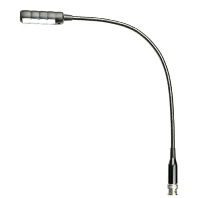 Obrázek Adam Hall Stands SLED 1 ULTRA BNC husí krk lampa se 4 COB LED, studená bílá barva černá