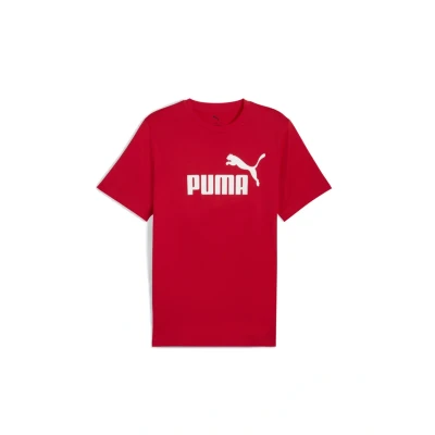 Obrázek Puma LOGO TEE Triko s potiskem, Muži, Velikost: XS, For all time red