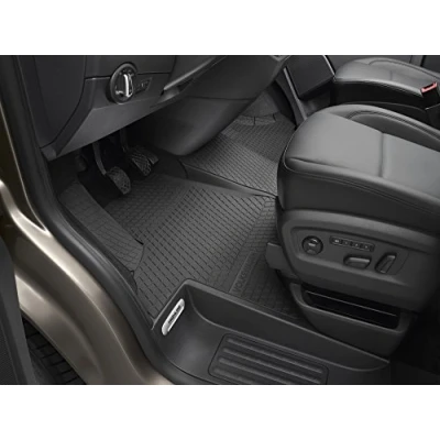 Obrázek Volkswagen 7H1061500C82V rohože do každého počasí vpředu *** druk (kulatý) gumové 3dílné s nápisem