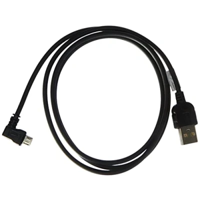 Obrázek System s Micro USB kabel datový nabíjecí 90 úhlovou zástrčkou stupňů lomený 100 cm