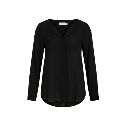 Obrázek VILA LUCY L S NOOS Blůza, Ženy, Velikost: XS, Black